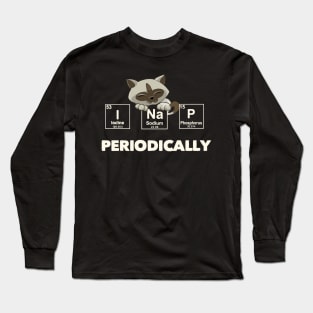 Cat I Nap Periodically Long Sleeve T-Shirt